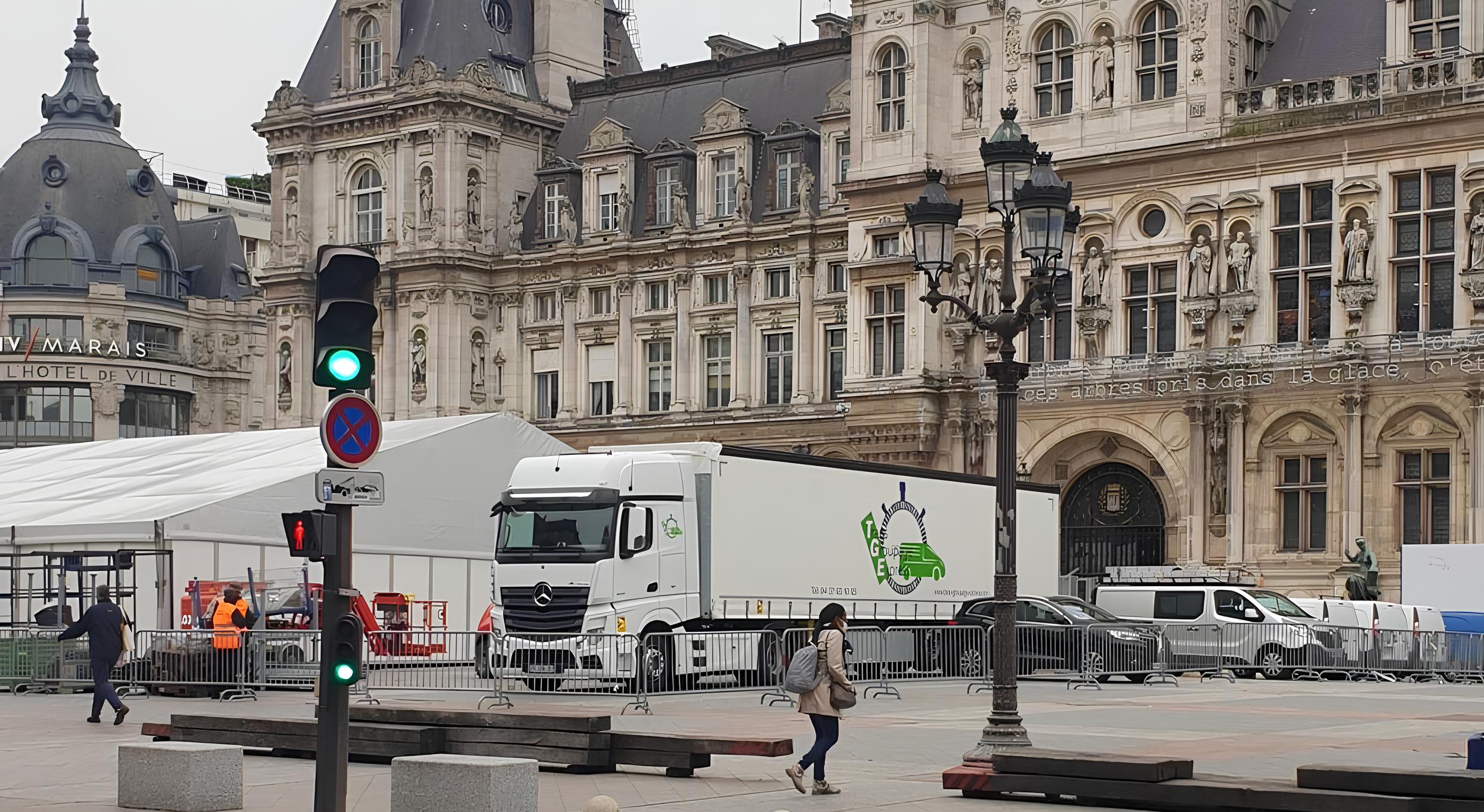camion transport affrètement trans groupage express paris 